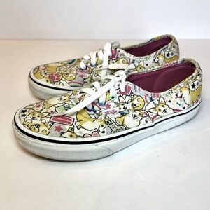 VANS Off The Wall CORGI UNICORN Sneakers Juniors 5 UK 4.0
